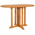 Mesa de Jardín Rectangular para Exterior 120x70x75 cm