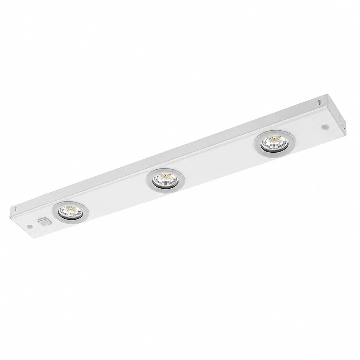 Lámpara LED de Cocina EGLO Kob, Luz Bajo Mueble con 3 Focos y Interruptor, Blanco Cálido
