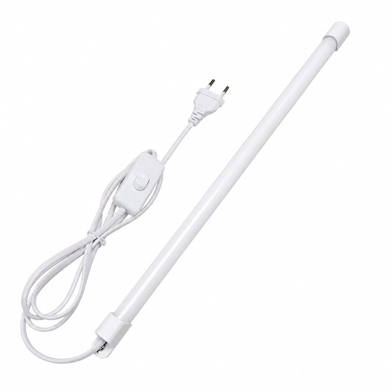 Lámpara LED 6W bajo mueble con interruptor, 600LM, 43cm, luz blanca 6000K