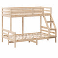 Litera de Pino Macizo 80x200/120x200 cm con Somier para Dormitorio