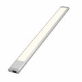 B.K.Licht - Tira LED de 10W, Luz Cálida 3000K, 1100lm, Ideal para Cocina y Armarios, Color Plata