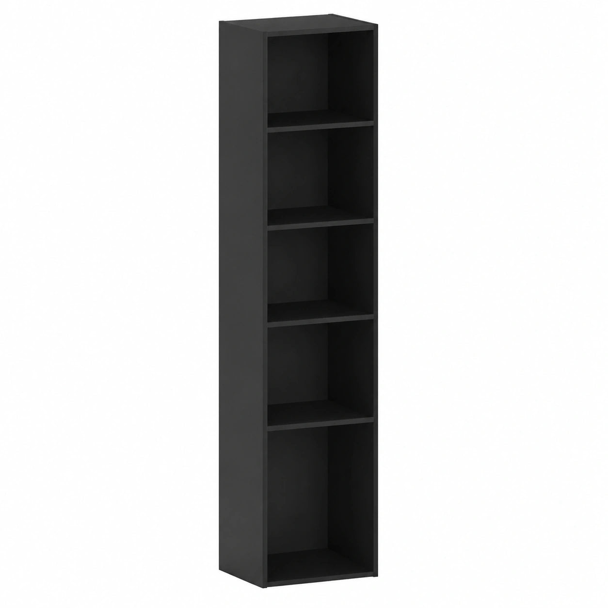 Estantería Modular Oxford de Madera Negra con 5 Niveles