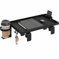 WOLTU Mesita Flotante para Cama, con Soporte para Móvil y Organizadores