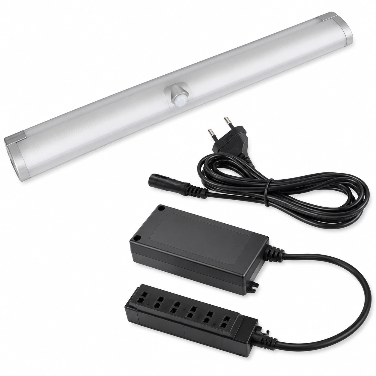 Lámpara LED Empotrable con Sensor de Movimiento 395mm Luz Fría para Muebles