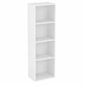 Estantería de Madera Blanca Oxford de 5 Cubos para Oficina y Hogar