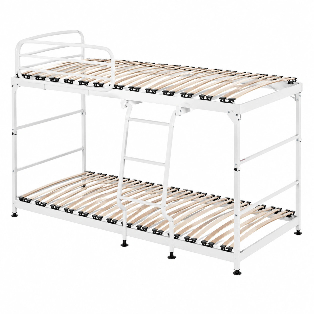 Cama Plegable Vega MAX Blanca con Sistema Hidráulico - 90x190cm