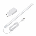 Lámpara LED Regulable 43cm con Sensor de Movimiento, Luz Blanca Fría 6000K para Muebles de Cocina