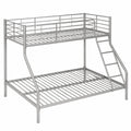 Cama Matrimonial Palace de Metal Resistente para 3 Plazas - Color Plata
