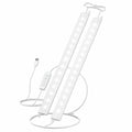 Lámpara LED de cocina ultradelgada, ajustable, 2x30 cm, 400 lm, con interruptor, 3 temperaturas de color