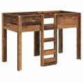Litera Infantil de Madera con Colchón 100x200 cm, Diseño Moderno y Funcional