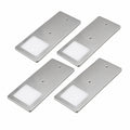 Lámparas LED para Muebles con Atenuación Táctil, 4 Unidades, Luz Cálida